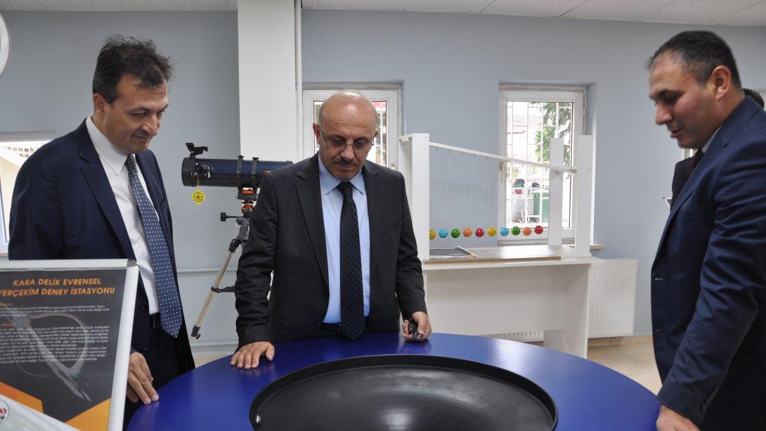 Mustafa Şeker Anadolu Lisesi Bilim Müzesi Açıldı.