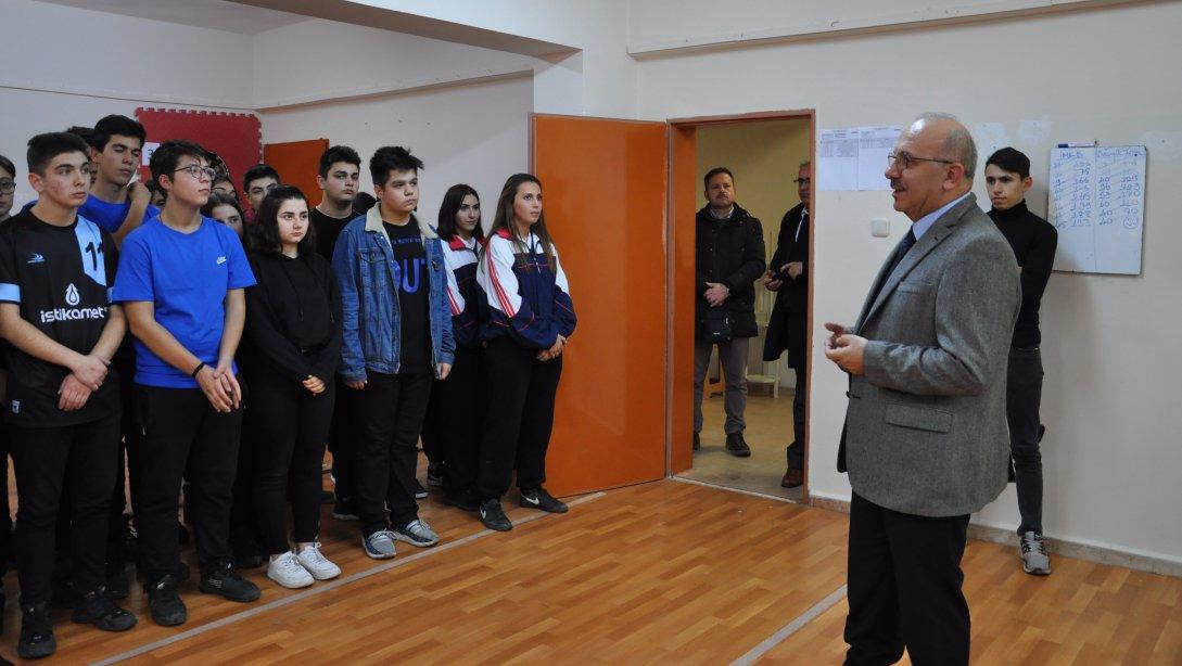 Bozüyük İlçe Milli Eğitim Müdürü Mahmut DEMİR, Okul Sporları Kapsamında Düzenlenen Dart Turnuvası Finali'ne Katıldı.