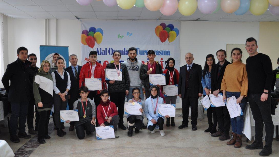 Sayın İlçe Milli Eğitim Müdürümüz Mahmut DEMİR Düzenlenen Akıl Ve Zeka Oyunları Turnuvasına Katıldı