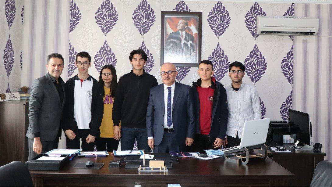 İlçe Milli Eğitim Müdürümüz Mahmut Demir, Bozüyük Fen Lisesi'ne Ziyaret Etti.