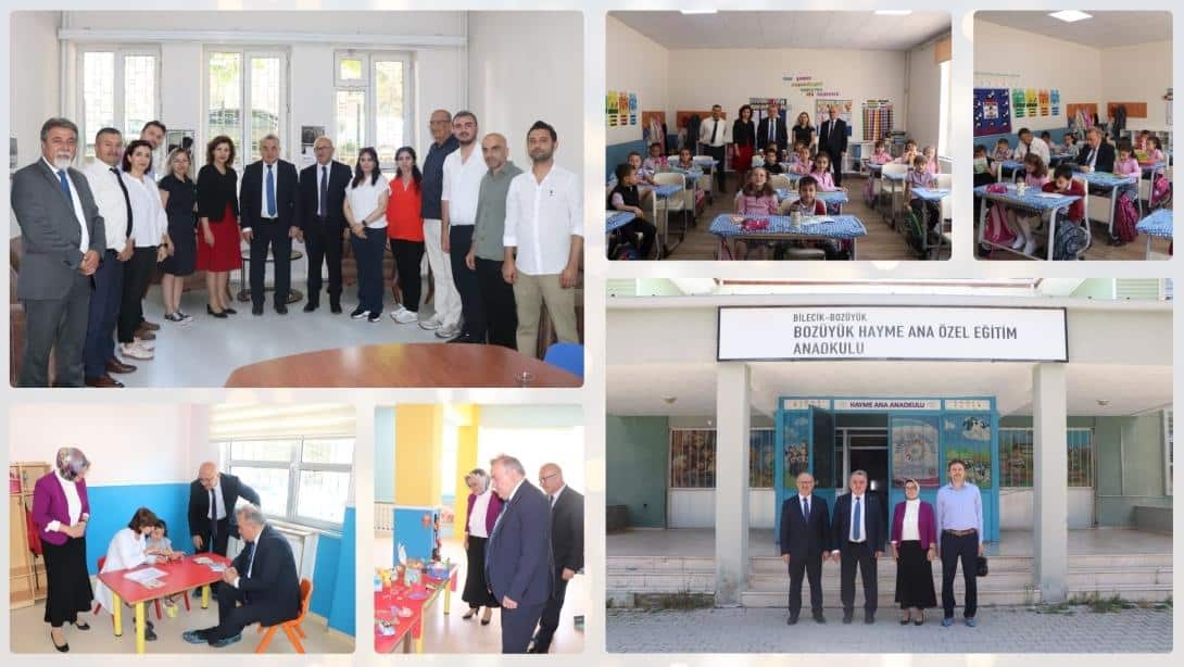 Kaymakamımız Sayın Adem ÖZTÜRK, Okullarımızı Ziyaret Ettiler.